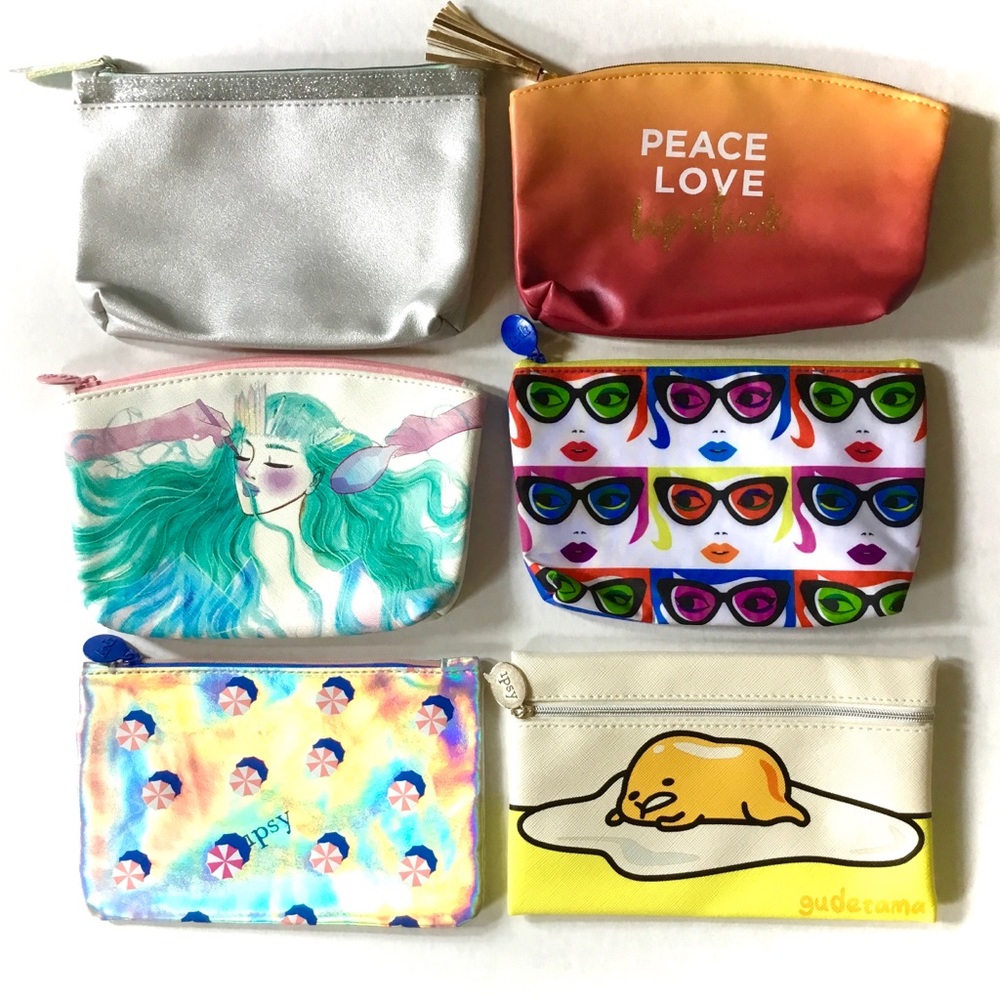 Ipsy Bags - Unused - Lot of 6